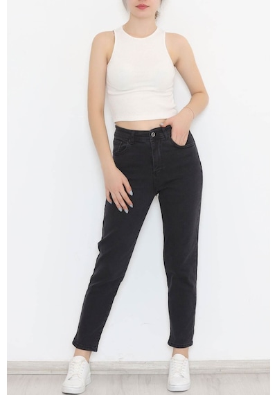 Mokashopin - Boyfriend Kot Pantolon Koyufüme - 11917.1431. 001