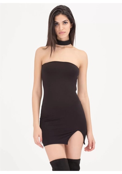 Naam B101426 Dar Mini Elbise Çok renkli