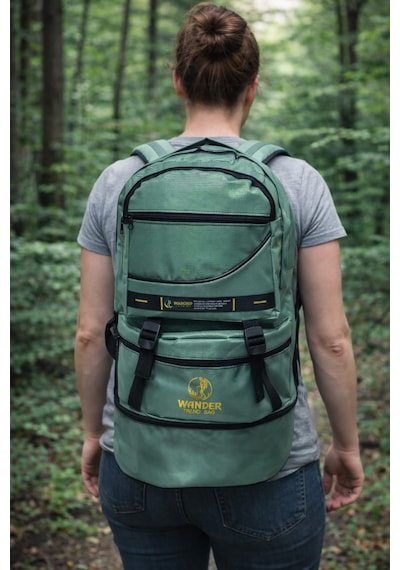 Wander Trend Bag Körüklü Su Yeşili Dağcı Sırt Çantası Su Yeşili