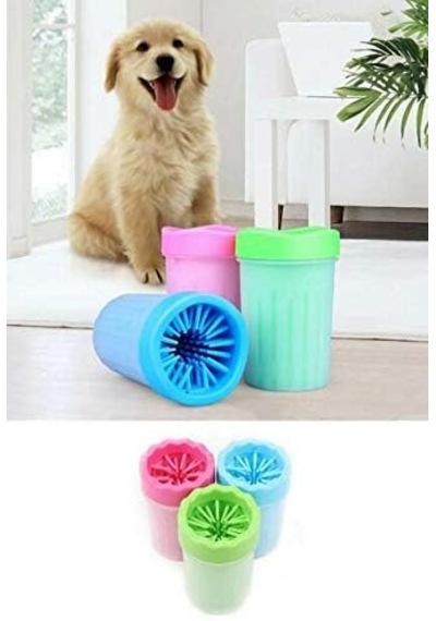 Silikon Uçlu Köpek Pati Yıkama Aparatı 9 12 Cm