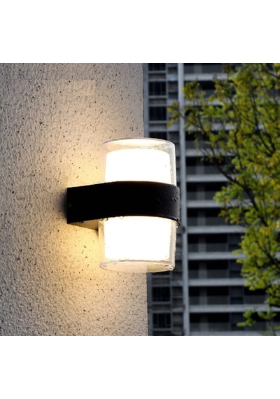 Duvar Led Lamba 12w Gün Işık 3200k Bahçe Teras İç&dış Mekan Gün Işığı