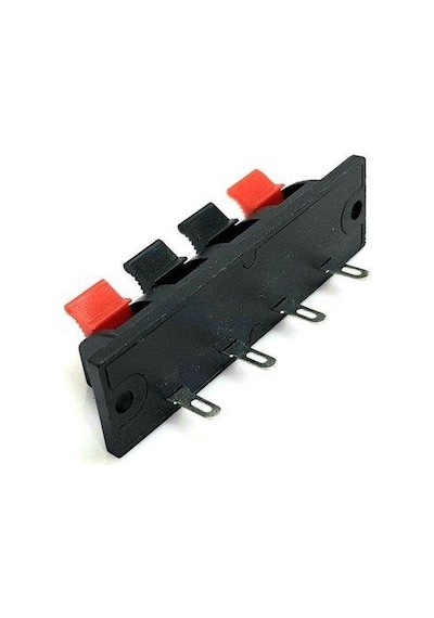 Electroon Dörtlü Hoparlör Terminali 64X18Mm - 10Adet