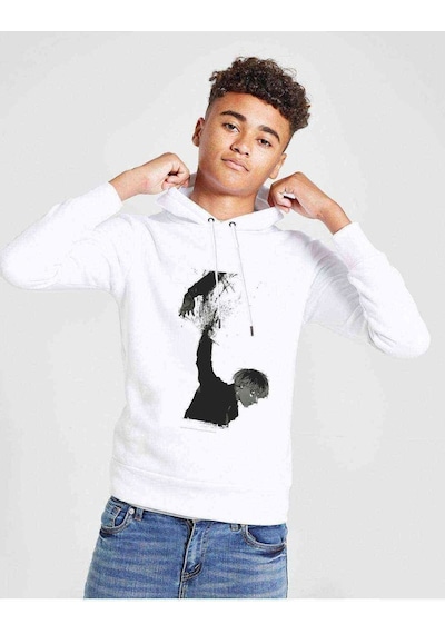 Tshirthane Anime Tokyo Ghoul Anteiku Baskılı Unisex Çocuk Kapüşonlu Sweat (534752269)
