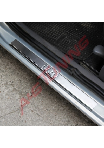 Renault Clio 2 Hb Krom Kapı Eşiği Tk 1999-2006 Paslanmaz Çelik N11.3154