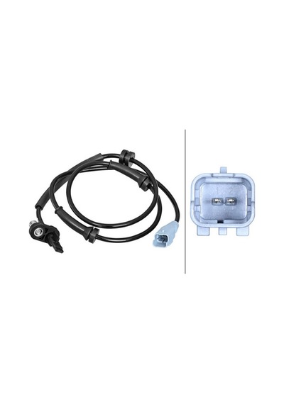 Hella 6pu358217231 Abs Sensörü 2 Kutuplu Peugeot 5008 Partner Citroen Berlingo C4 50268