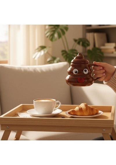 Poo Temalı Kupa Bardak Diğer