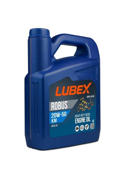 Lubex Robus Km 20w/50 4 Lt Mineral Motor Yağı