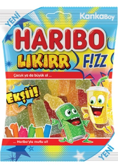 Haribo Fizz Lıkırr 24 x 70 G