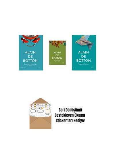 Çalışmanın Mutluluğu Ve Sıkıntısı + Havalimanında Bir Hafta + Seyahat Sanatı + Okuma Sticker'ları