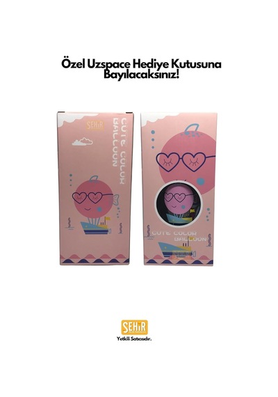 Uzspace 500ml Askılı Kulplu Pipetli Tritan Çocuk Su Matarası Pembe-mavi Diğer