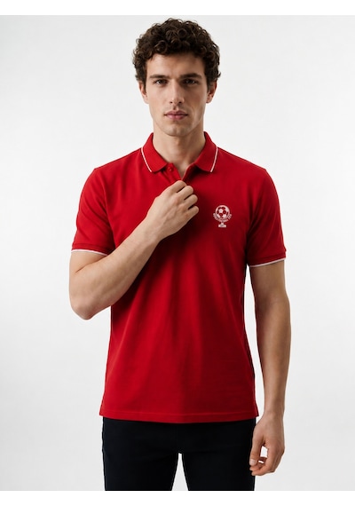 LOFT Regular Fit Erkek Polo K.kol Lf2042647 Q1.v1 Kırmızı