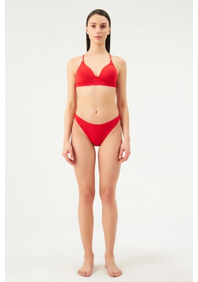 Eros 1002esbk Kaplı Üçgen Bikini Tk. Çok Renkli