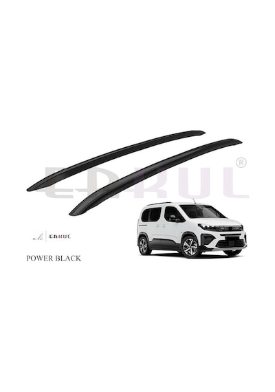 Erkul Opel Vıvaro Short 2015-2019 Power Flush Tavan Çıtası Siyah