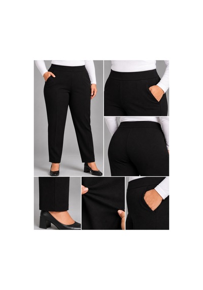 Duygu Altıntaş Kadın Büyük Beden 4 Yönlü Likralı Çelik Örme Boru Paça Pantolon Siyah - 938102309 Siyah - 938102309 Siyah Duygu Altıntaş Kadın Büyük Beden 4 Yönlü Likralı Çelik Örme Boru Paça Pantolon Siyah - 938102309 Siyah - 938102309 Siyah