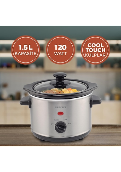 Kumtel HSC-01 1.5 L Çok Amaçlı Pişirici