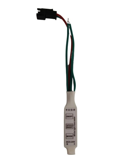 5-24v Mini Tek Renk Yürüyen Pixel Şerit Led Kontrol Devresi Ws2811 Su Akan Anahtarlı Kontrol Devre