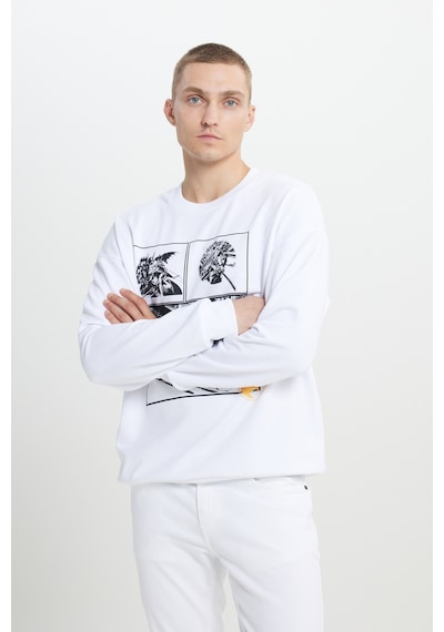 AC&Co / Altınyıldız Classics Erkek Beyaz Batman Lisanslı 3 İplik Loose Fit Bol Kesim Pamuklu Bisiklet Yaka Sweatshirt Beyaz AC&Co / Altınyıldız Classics Erkek Beyaz Batman Lisanslı 3 İplik Loose Fit Bol Kesim Pamuklu Bisiklet Yaka Sweatshirt Beyaz