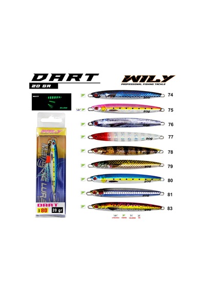 Wily Dart Jig 20 Gr