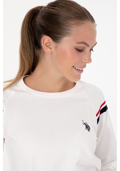 U.s. Polo Assn. Kadın Ekru Pijama Takım 50318818-vr019 Ecru