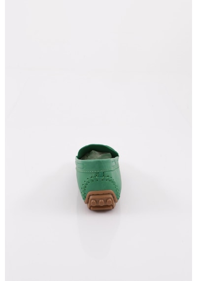 Dgn K105 Kadin Aksesuarli Loafer Ayakkabi K105-1774-R1938 Yeşil