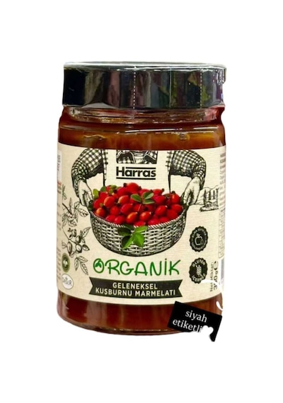 Organik Geleneksel Kuşburnu Marmelatı Glutensiz 4 Adet X 350 Gr 350 G