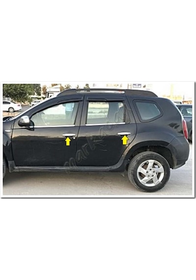 Db Chrome Dacia Duster Kapı Kolu Nikelajı 2010-2017 4 Kapı  P.Çeli