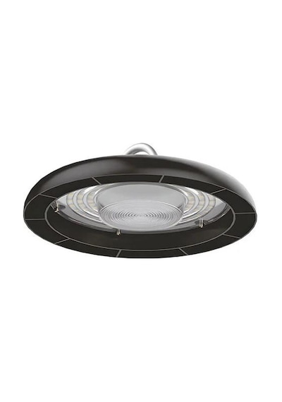 120w Yüksek Tavan Armatürü Yuvarlak Siyah