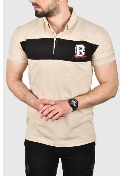 Deepsea Erkek Bej Slim Fit Nefes Alan Pamuklu Kumaş Dar Kesim Kıvrılmaz Yaka Polo Yaka Tişört 2503019 Bej Deepsea Erkek Bej Slim Fit Nefes Alan Pamuklu Kumaş Dar Kesim Kıvrılmaz Yaka Polo Yaka Tişört 2503019 Bej