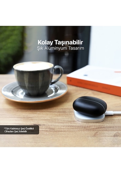 Ttec 2ks25b Aircharger M Kit Magsafe Uyumlu Kablosuz Pd 20w Seyahat Hızlı Şarj Aleti