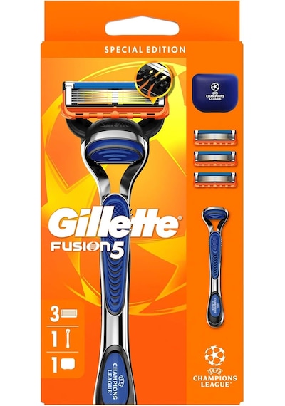 Gillette Uefa Champions League Special Edition Gillette Fusion5 Erkekler İçin Tıraş Makinesi