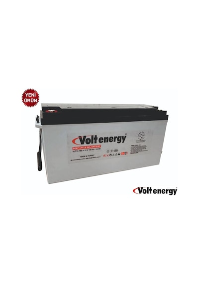 Volt Energy 12V 180 Amper Jel Akü Deep Cyle Nanocarbon