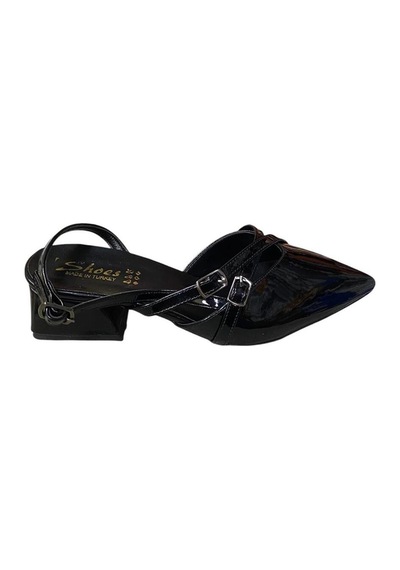 Miçe Shoes Kadın Rugan Babet Siyah Rugan - 724108792 Siyah Rugan
