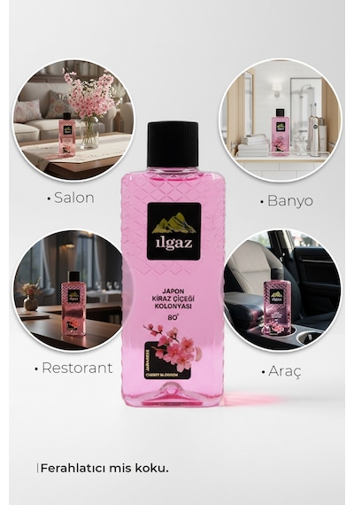 Ilgaz Elegance Series Japon Kiraz Çiçeği Kolonyası 400 ML