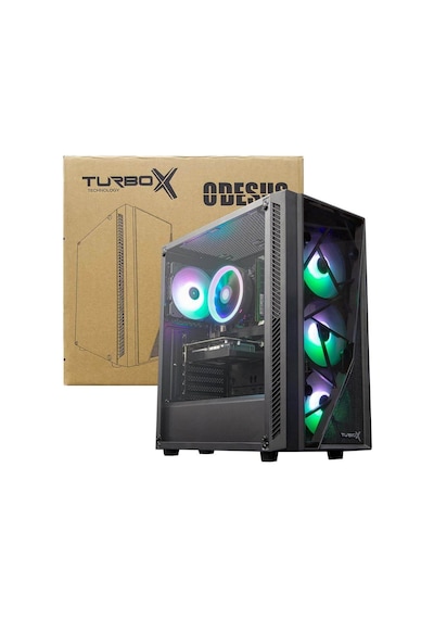 Turbox Odesus 4X Argb 600W 80+ Plus Atx Gaming Bilgisayar Kasası Turbox Odesus 4X Argb 600W 80+ Plus Atx Gaming Bilgisayar Kasası