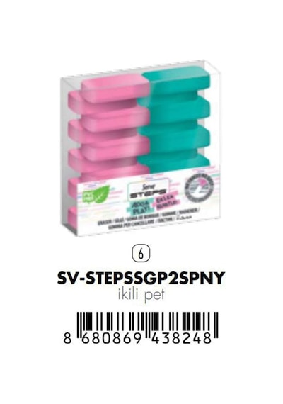 Steps Silgi Pastel Spmb-nysl 2li Pet