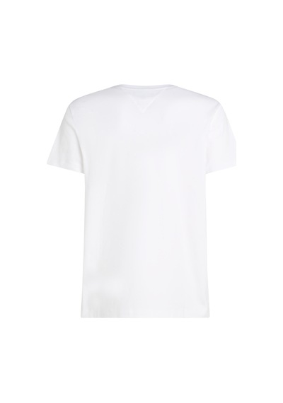 Tommy Hilfiger Hılfıger Arch Pocket Tee Erkek Beyaz T-shirt - Mw0mw38623