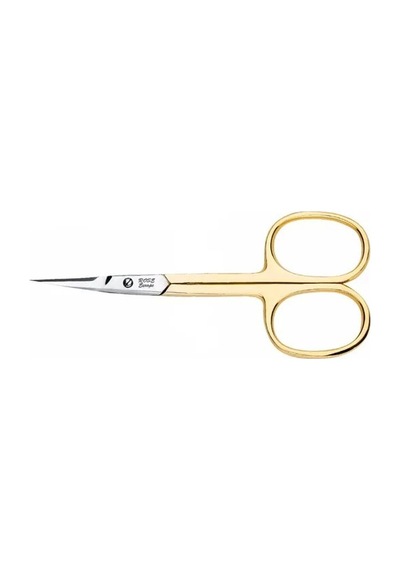 Rose 02-350sg M639 Gold Manikür Makası No: 3, 5 İnç / 8, 89 Cm - Nikel Kaplama