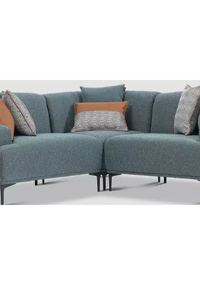 Yaren Home Dizayn Metal Koltuk, Kanepe, Dolap, Berjer, Tv Ünitesi Ayağı 20 Cm Siyah Model 5