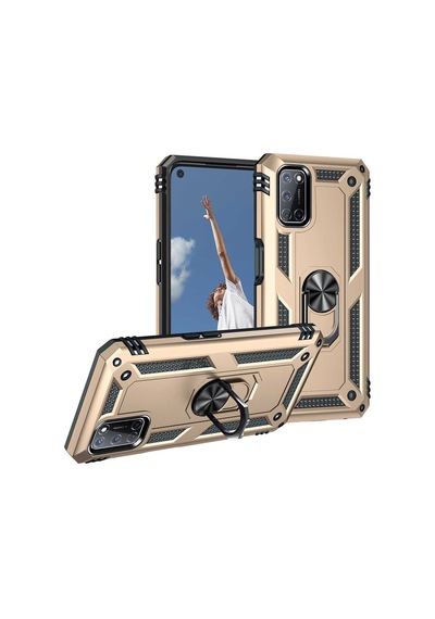A92 Kılıf Vega Kapak - Gold Gold Gold