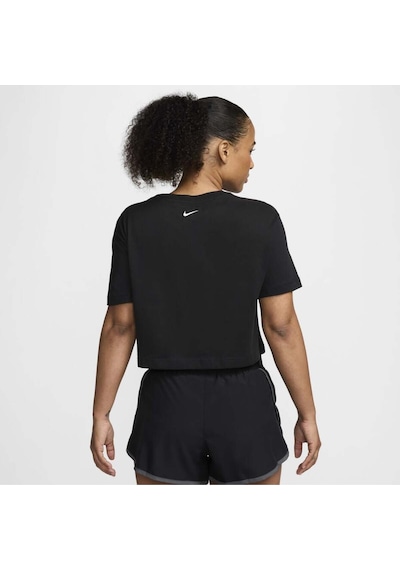 Pro Graphic Cropped Training Short-sleeve Kadın Tişört Siyah