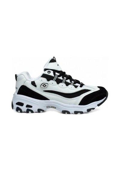 Trender Solazer Garson Spor 049 Beyaz Siyah Kadın Sneaker Ra02c049 Beyaz - Siyah