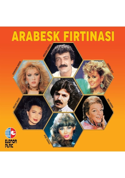 Arabesk Fırtınası - Çeşitli Sanatçılar Plak