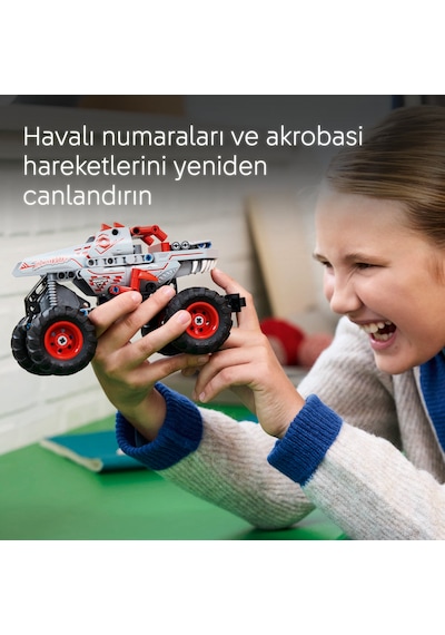 LEGO® Technic Monster Jam™ ThunderROARus™ Çek-Bırak 42200 - 7 Yaş ve Üzeri Canavar Kamyon Seven Çocuklar için Oyuncak Yapım Seti (232P) LEGO® Technic Monster Jam™ ThunderROARus™ Çek-Bırak 42200 - 7 Yaş ve Üzeri Canavar Kamyon Seven Çocuklar için Oyuncak Yapım Seti (232P)