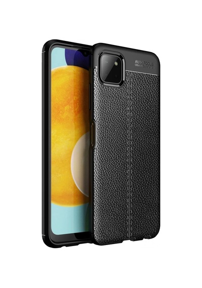 Samsung Galaxy A22 Uyumlu Kılıf Auto Focus Kapak - Siyah