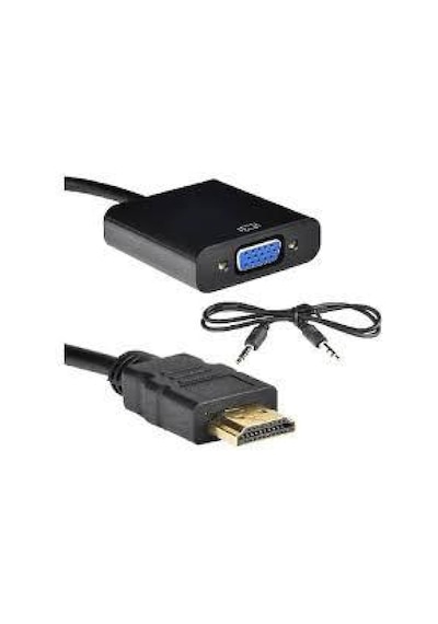 Hdtv To Vga / Av Adapter Adaptör Görüntü Aktarıcı Ses Kablolu (550529043)
