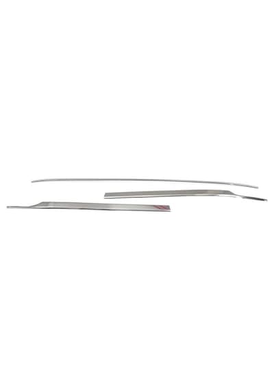 Vw Passat B8 Krom Arka Tampon Alt Çıta 3 Parça 2014-2019 Paslanmaz Çelik