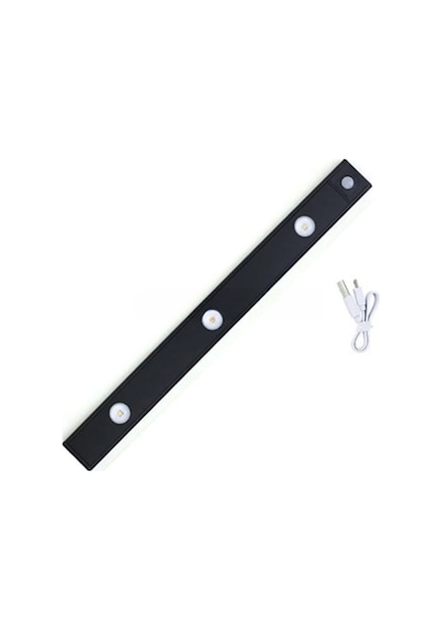 10w Led'li Mutfak Ve Dolap İçi 3 Renk Mod'lu Usb Şarjlı Sensörlü Armatür Ct-2464 Beyaz