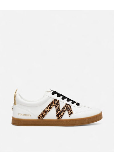 Steve Madden Degreee Whıte/leo Kadın Beyaz Sneakers Degreee-whıte Beyaz