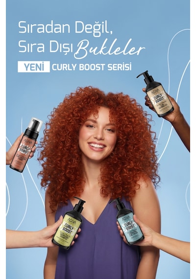 Curly Boost Durulanmayan Nemlendirici Bukle Kremi - 250ml