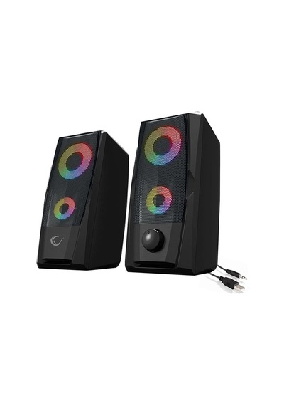 Rampage Rms-x9 2.0 Rgb Işıklı Multimedia 5v 30db Gaming Oyuncu Speaker Kdo